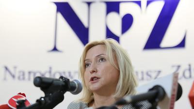 Prezes Narodowego Fundusz Zdrowia Agnieszka Pachciarz