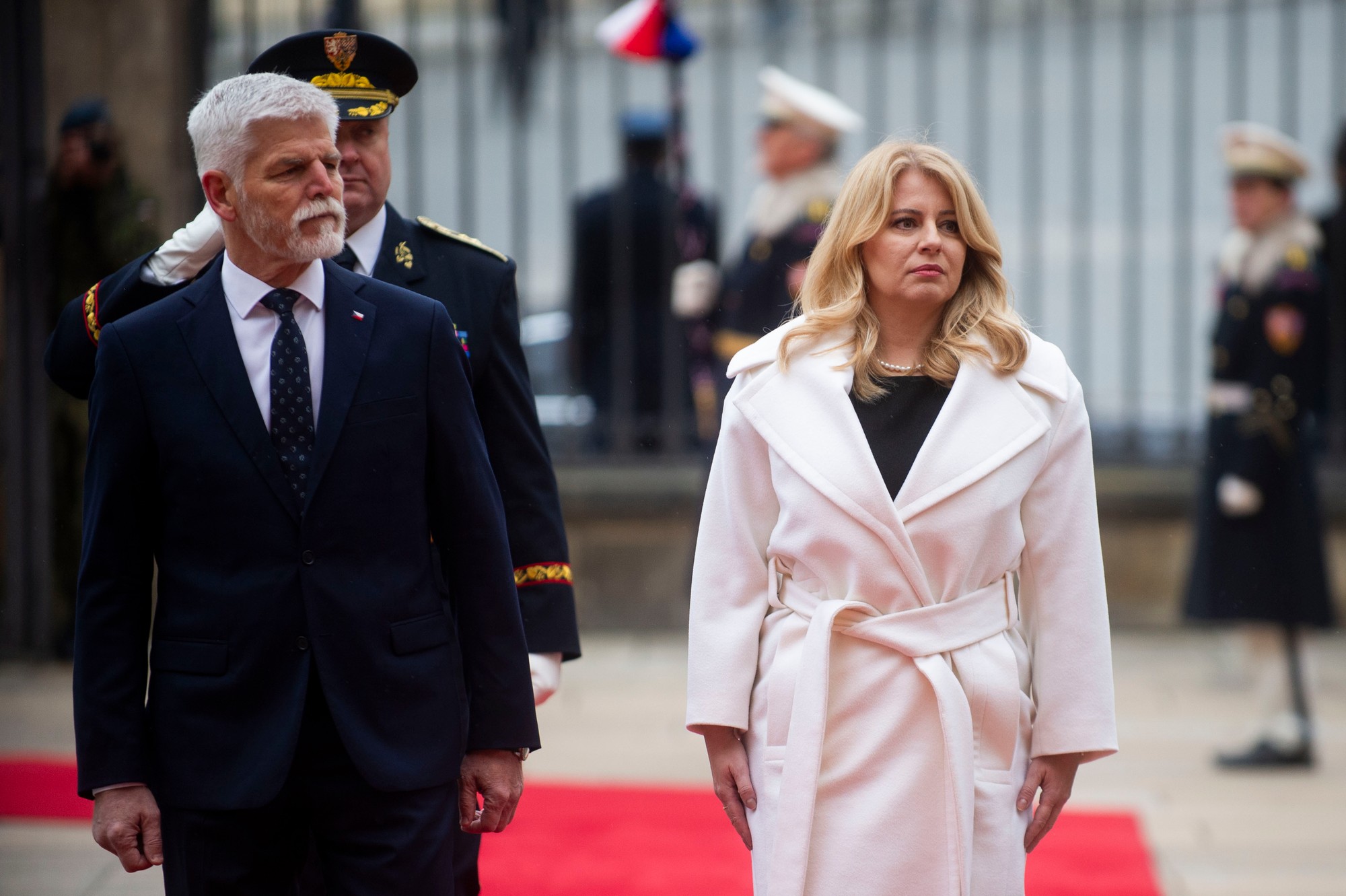 Zuzana Čaputová a český prezident Petr Pavel.