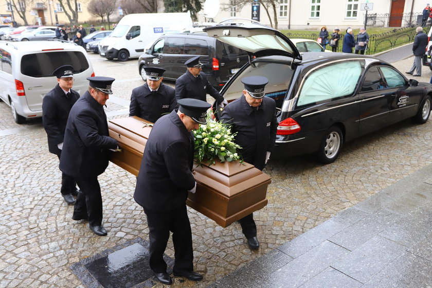 Pogrzeb Romualda Lipki
