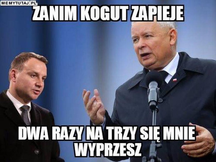 Memy po podwójnym wecie prezydenta Andrzeja Dudy