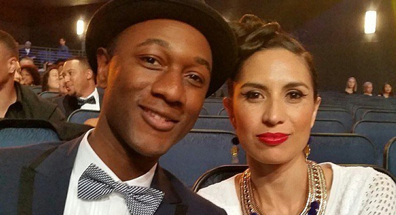 Aloe Blacc and wife, Maya Jupiter