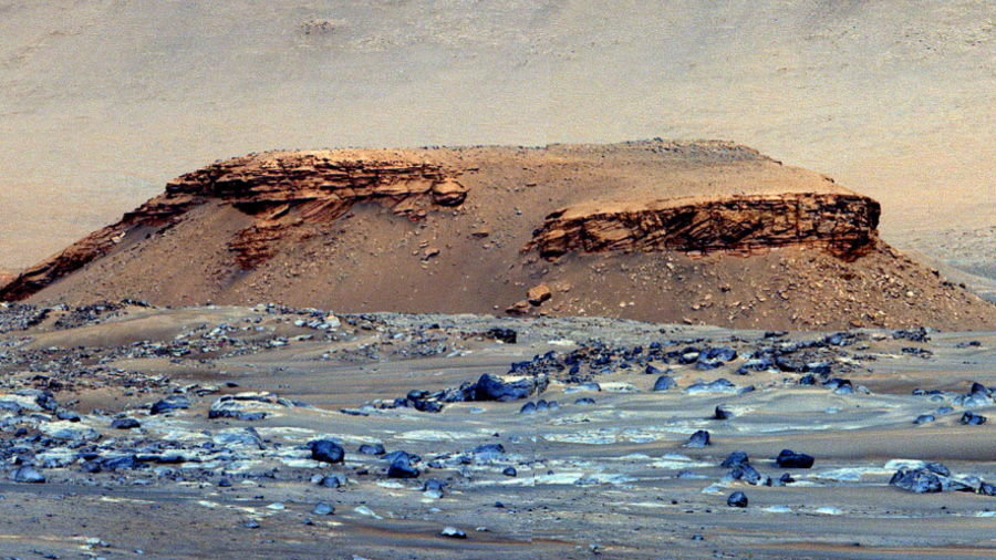 Krater Jezero, fot. NASA
