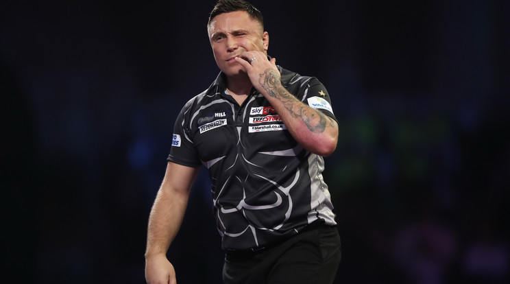 Gerwyn Price csalódott volt a veresége után/Fotó: Getty Images