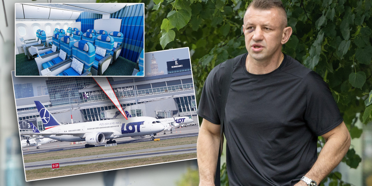 Tomasz Adamek został wyrzucony z samolotu, którym w niedzielę po południu miał odlecieć do USA. 