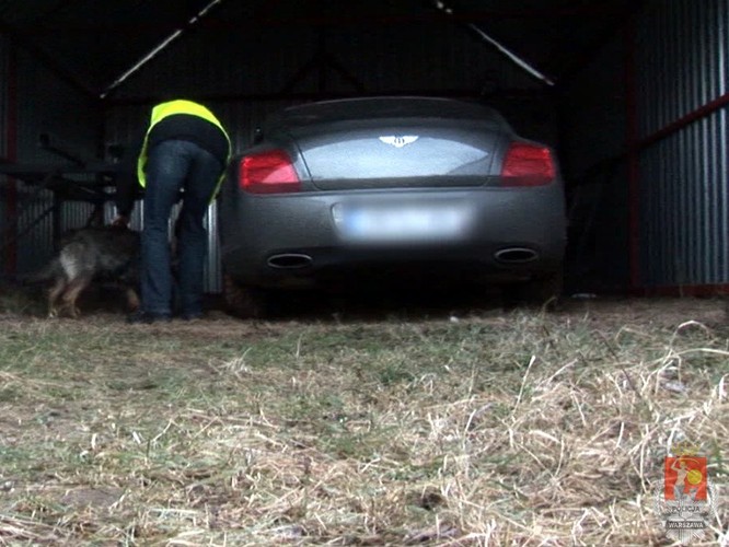 Polacy ukradli nowe modele Bentleya z salonu w Berlinie