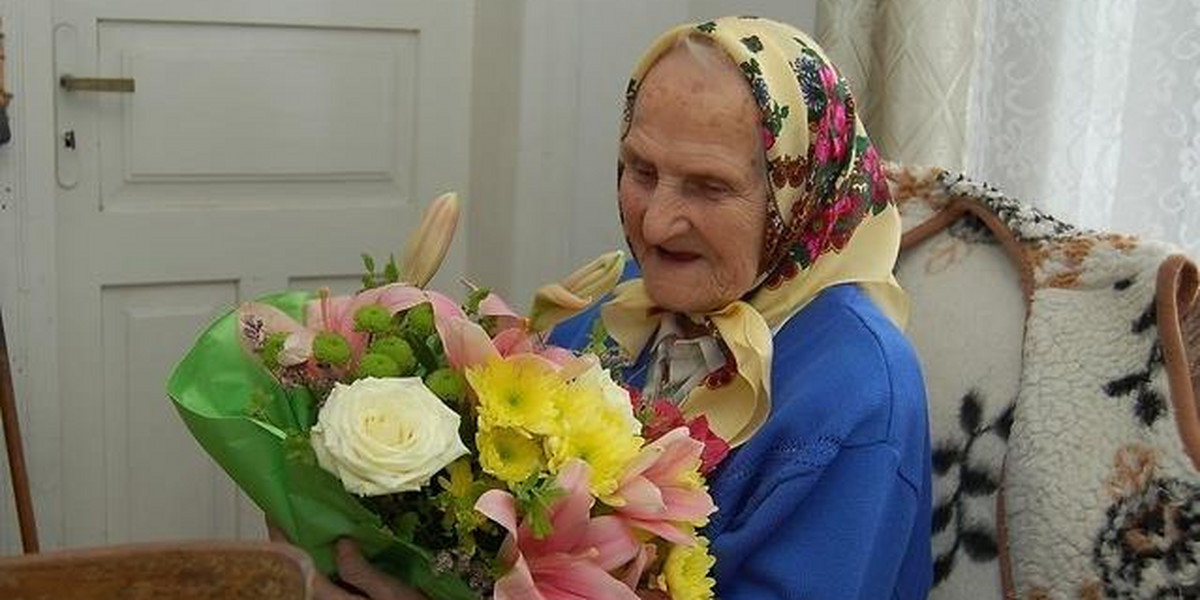 Bronisława Motyka skończyła 105 lat