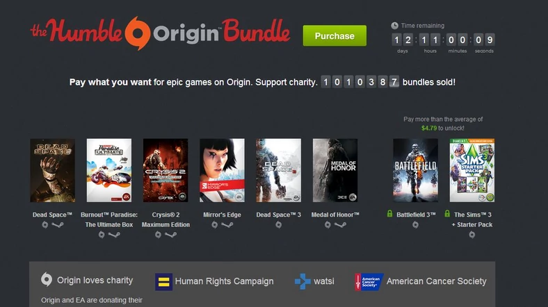 Humble EA Bundle