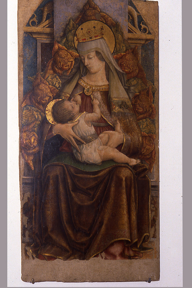 Carlo Crivelli, Matka Boska tronująca i karmiąca