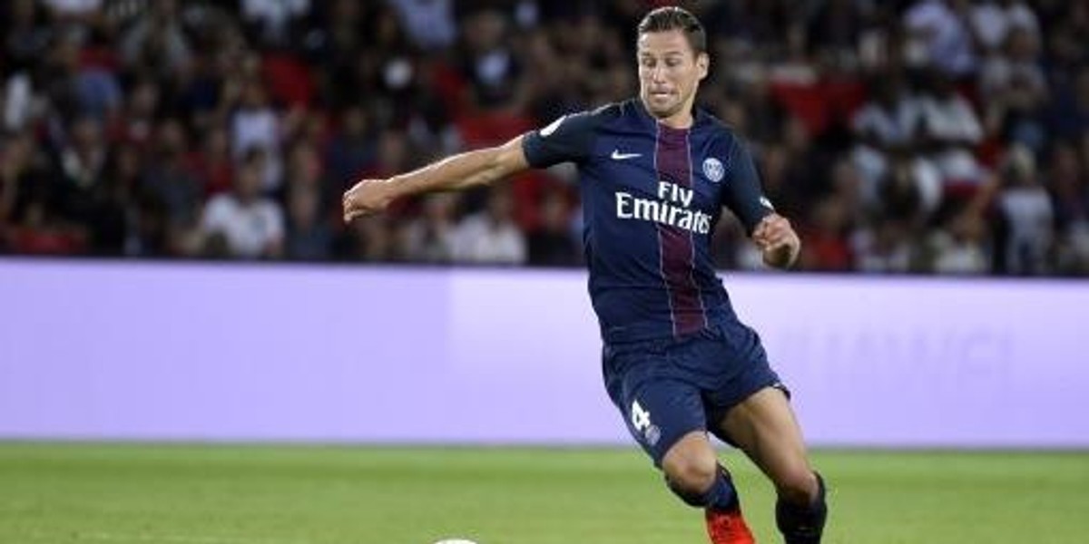 Grzegorz Krychowiak zagrał w meczu PSG - Arsenal - Liga ...