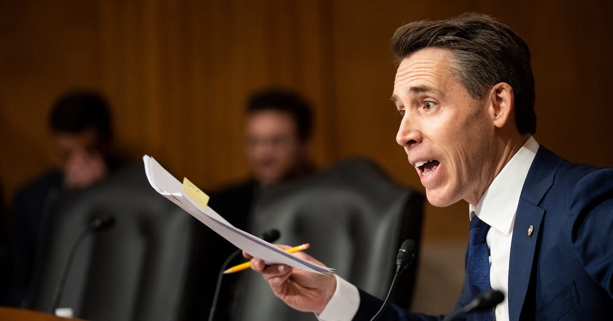 Josh Hawley splits Senate GOP over 'duplicative' idea to create a new ...