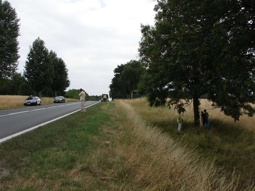 Szok! Motocyklista urwał nogę! FOTO