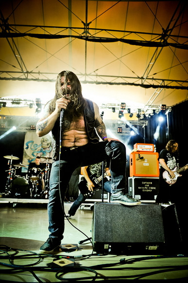 Kvelertak na Rock in Summer 2011 (fot. Artur Rawicz/Onet.pl)