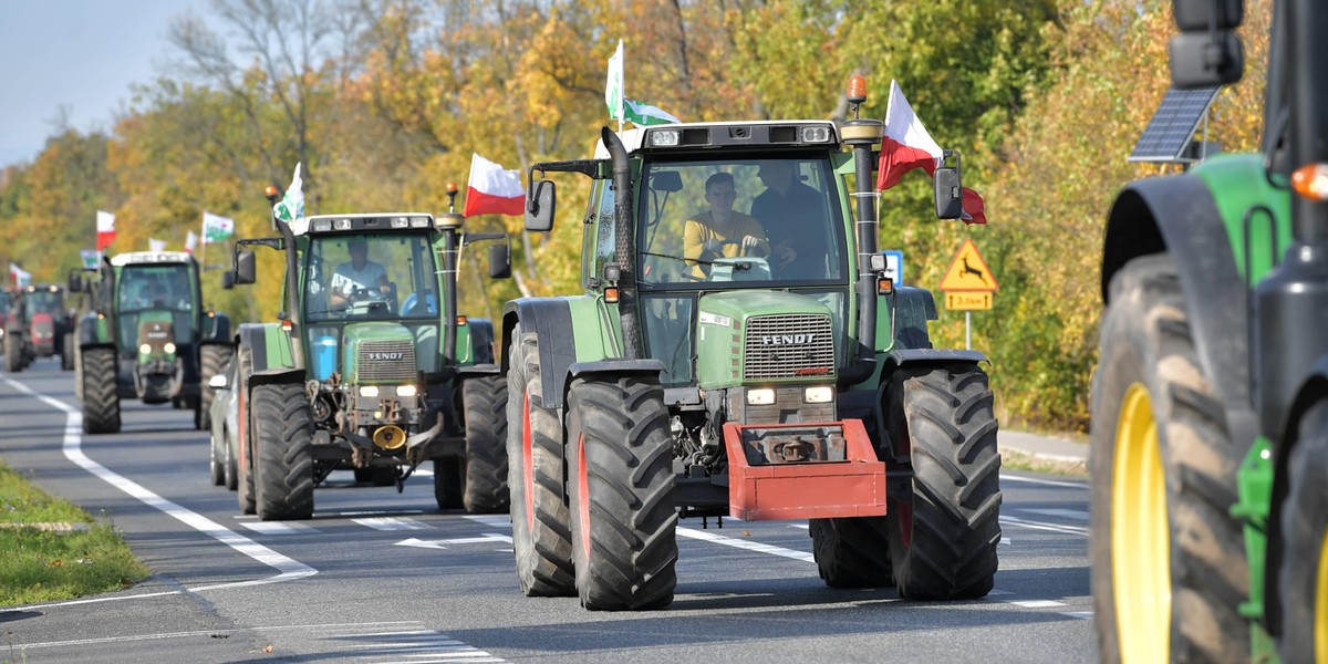 Rolnicy znów blokują drogi! 