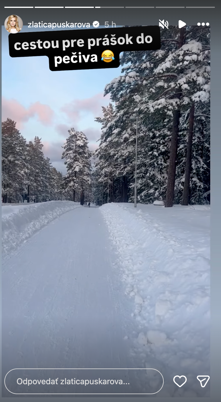 Zlatica Švajdová Puškárová ukázala fanúšikom, ako nakupuje vo Švédsku.