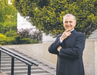 ks. Stefan Moszoro-Dąbrowski, wikariusz regionalny Opus Dei dla Europy  Środkowo-Północnej. Urodzony i wychowany w Argentynie, fot. Materiały prasowe