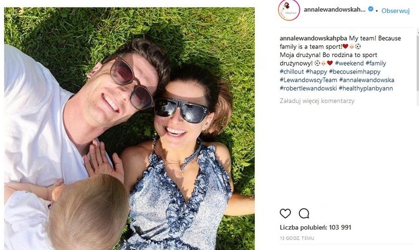 Lewandowscy na majówce