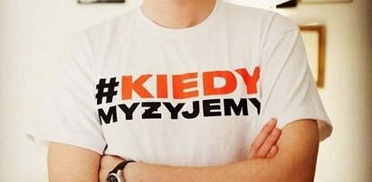 Polski aktor w koszulce z ważnym napisem. O co chodzi?