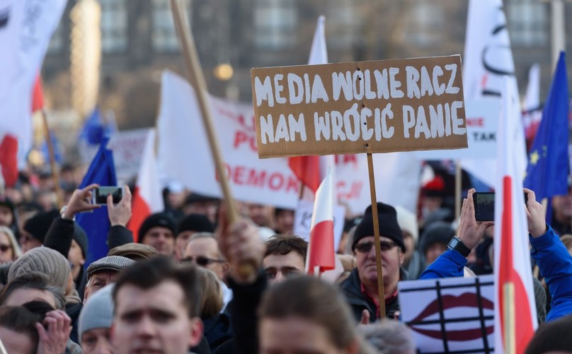 Demonstracja KOD w Poznaniu