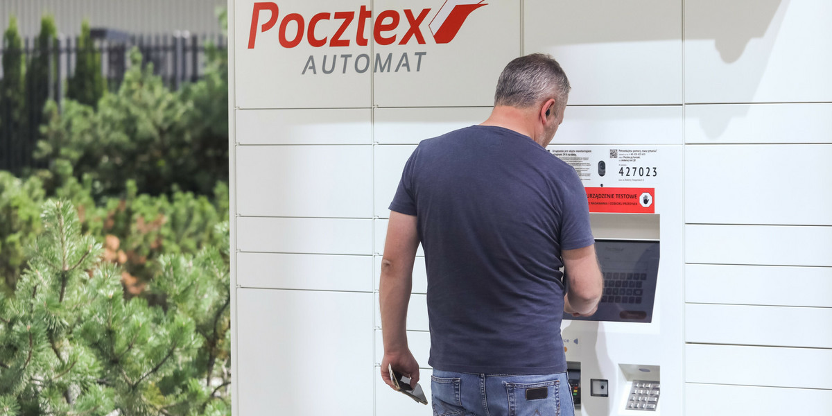 Automaty paczkowe Poczty Polskiej nie są szczególnie popularne
