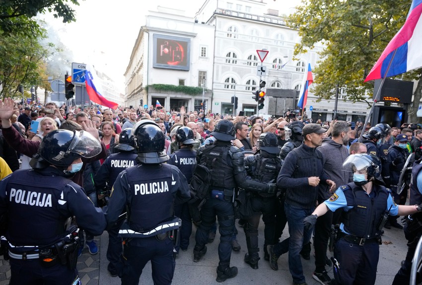 Protesti u Sloveniji zbog antikovid mera