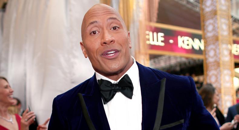 Dwayne The Rock Johnson explains why he's bald.