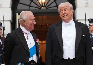 Kralj Čarls i Donald Tramp
