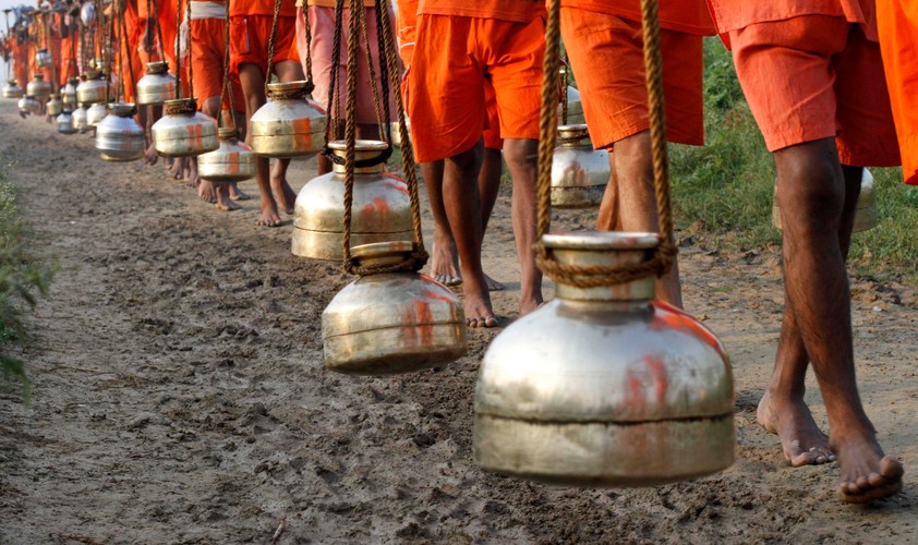 Ganges - święta rzeka wyznawców hinduizmu