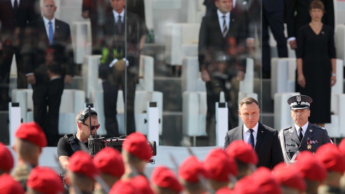 Plac Piłsudskiego 80 rocznica wybuchu II wojna światowa Andrzej Duda