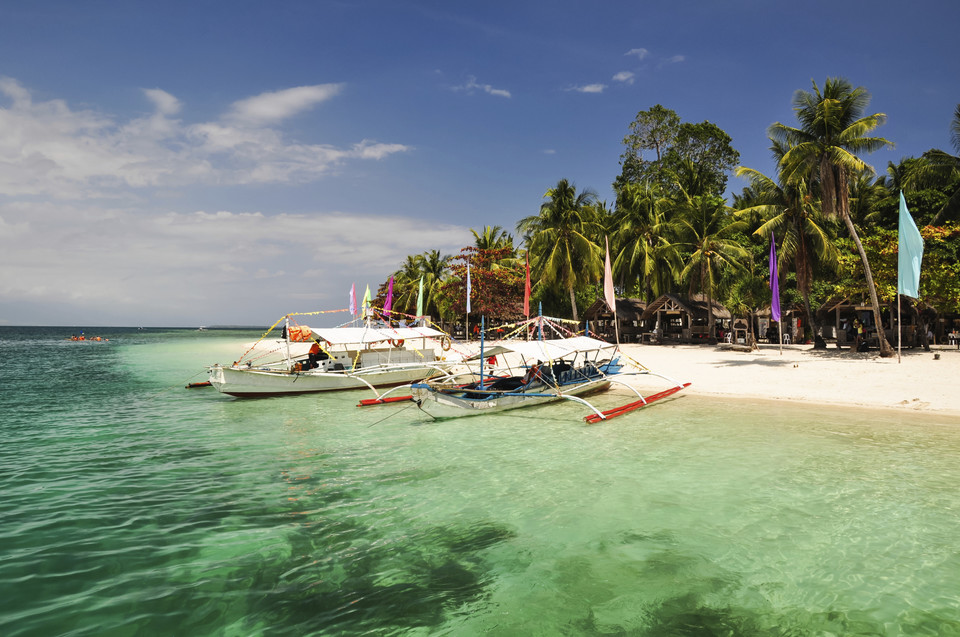 Palawan - wysepka Pandan w zatoce Honda