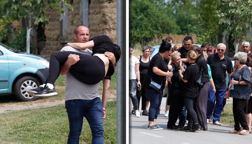 Detalji sa sahrane Noe Milivojev