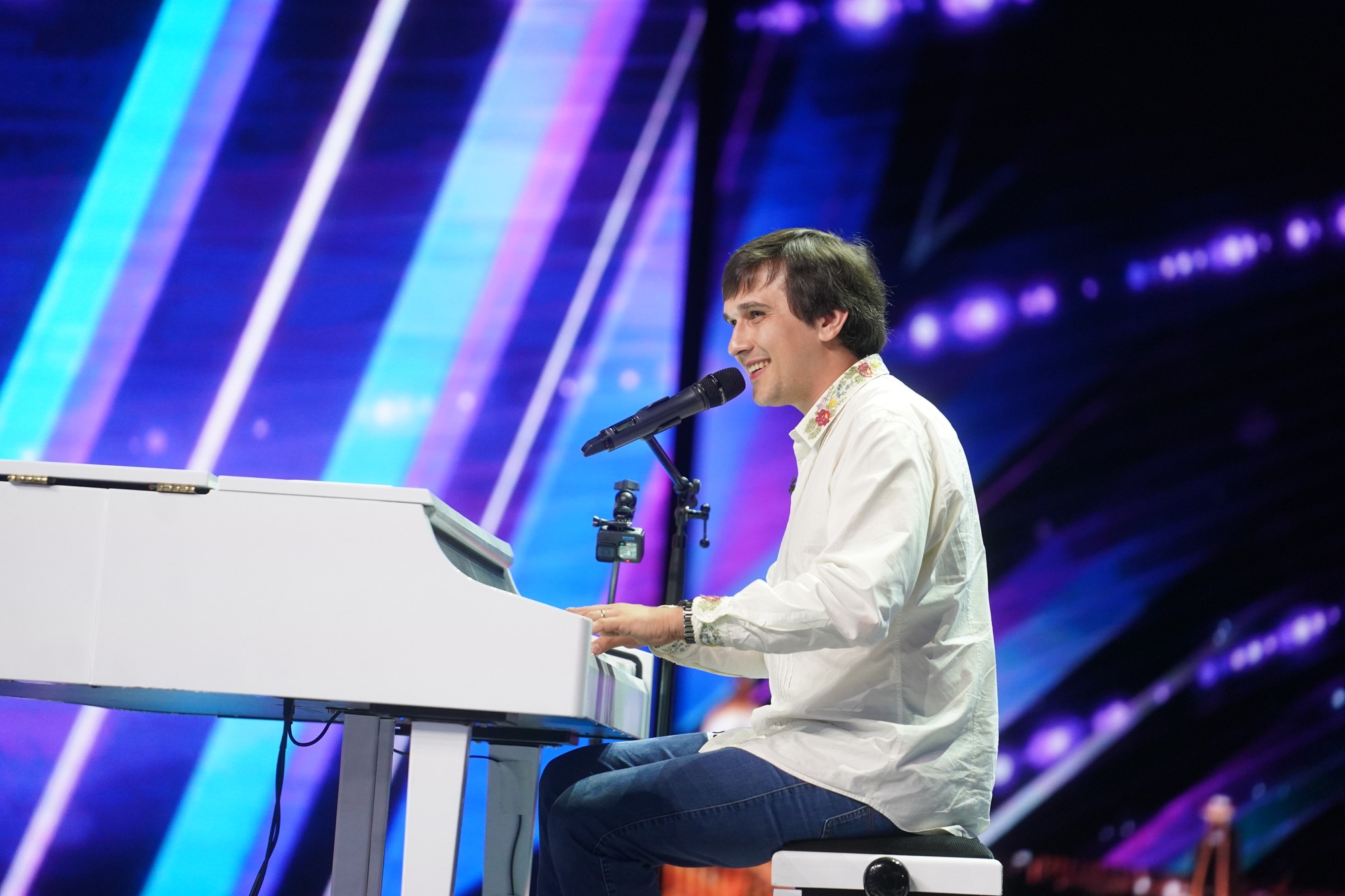 Pavel Mucha rozcítil celé publikum.