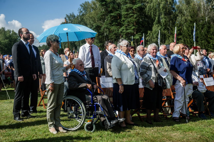 Uroczystość upamietniająca 77. rocznicę pierwszego transportu więźniów do KL Stutthof