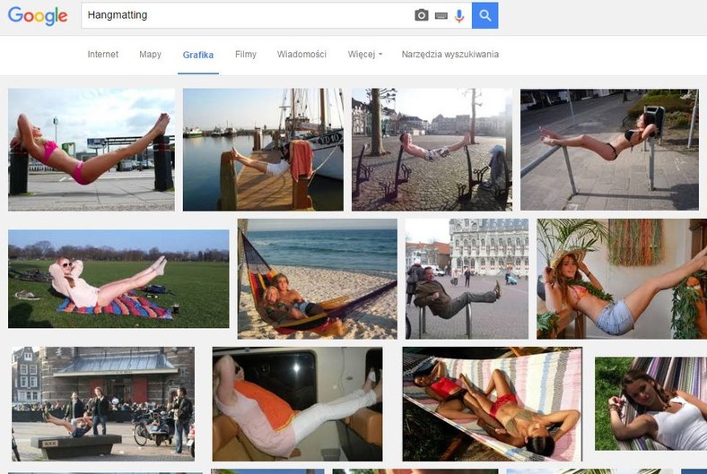 HANGMATTING, fot. Google