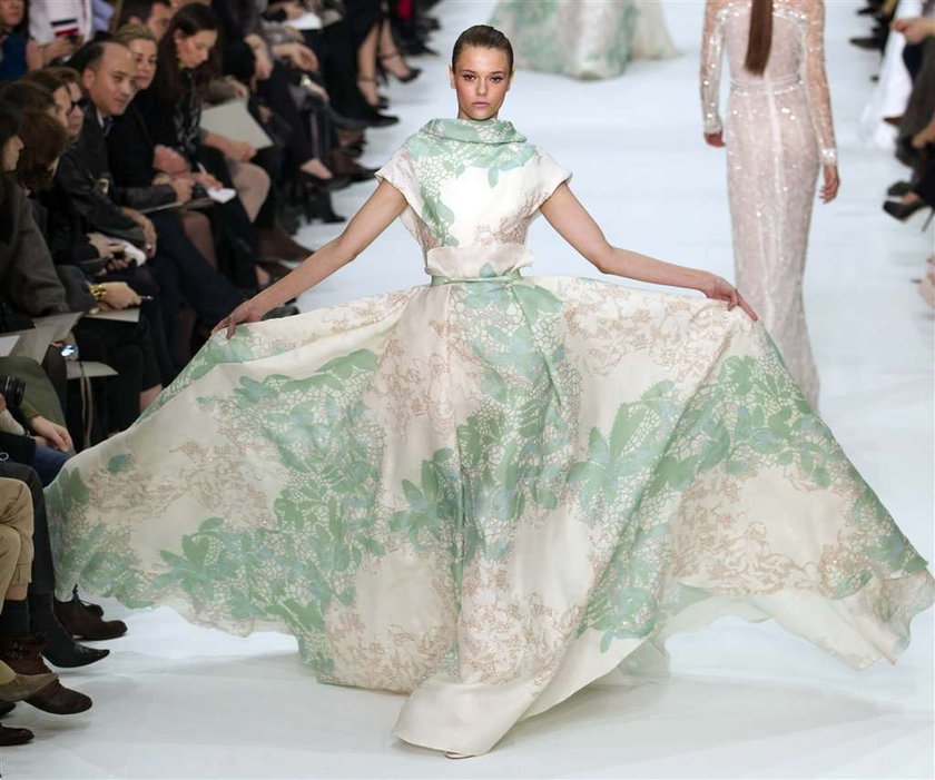 Elie Saab haute couture wiosna lato 2012