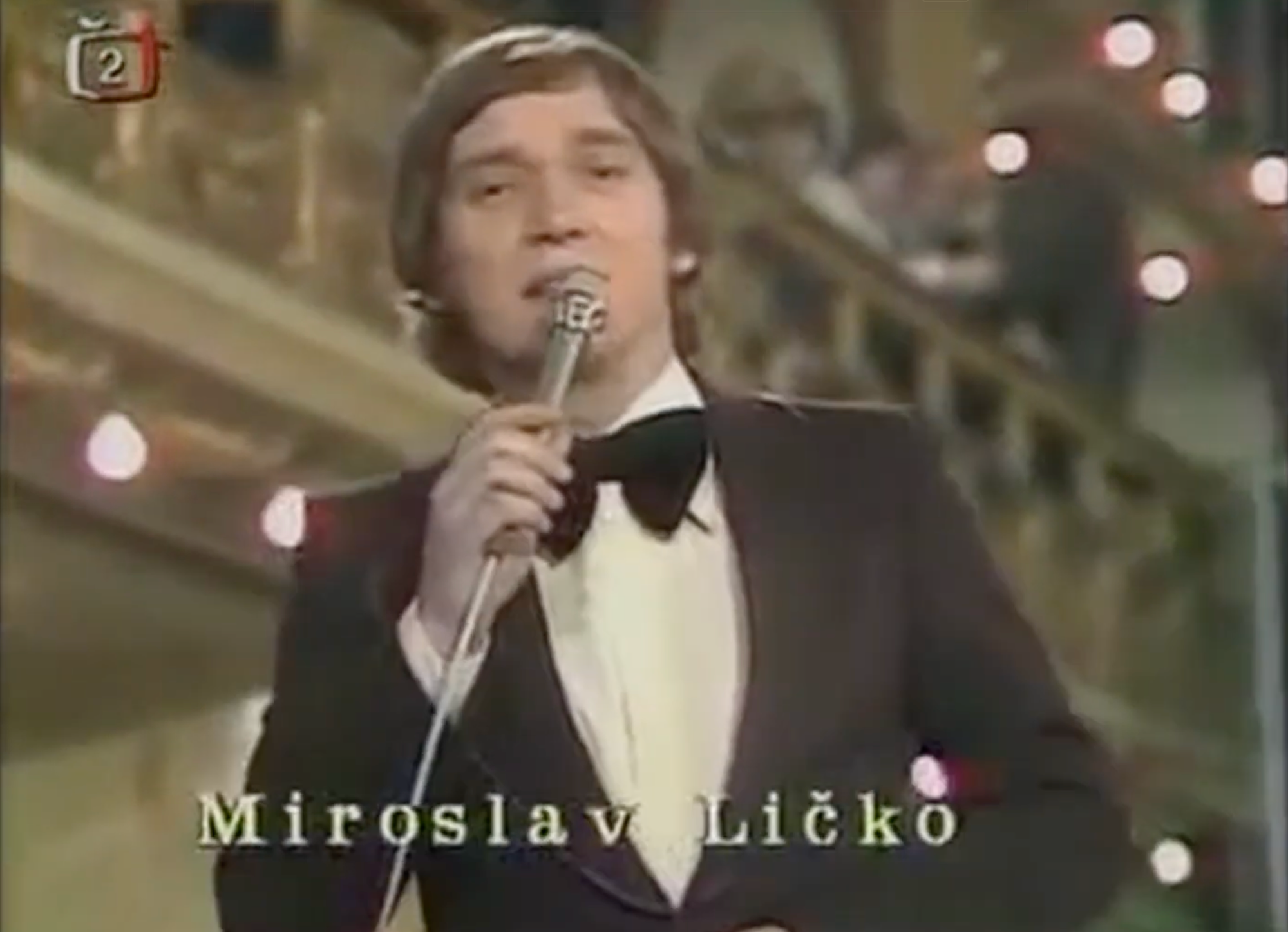 Slovenský spevák Miroslav Ličko.