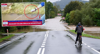 Reporter TVP zrobił to na wizji. Internauci złapali się za głowy