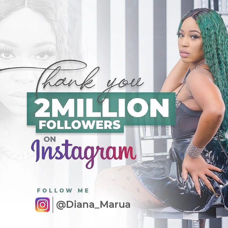 Diana Marua celebrates new YouTube & Instagram milestone [Photos]