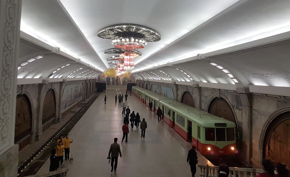 Metro stanica u Pjongjangu
