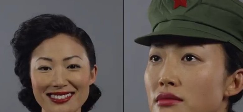Od elegantki w kapeluszu, po żołnierkę Kima. Tak zmieniały się kanony piękna w Koreach [WIDEO]