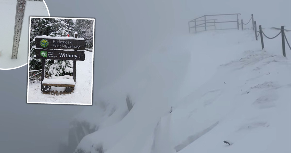 Atak zimy w górach. GOPR ostrzega turystów: opady śniegu, zawieje i śliskie szlaki