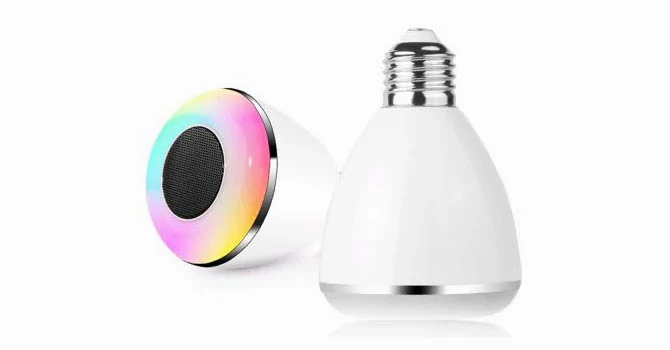 BL08A Smart LED Light Bulb Bluetooth Speaker