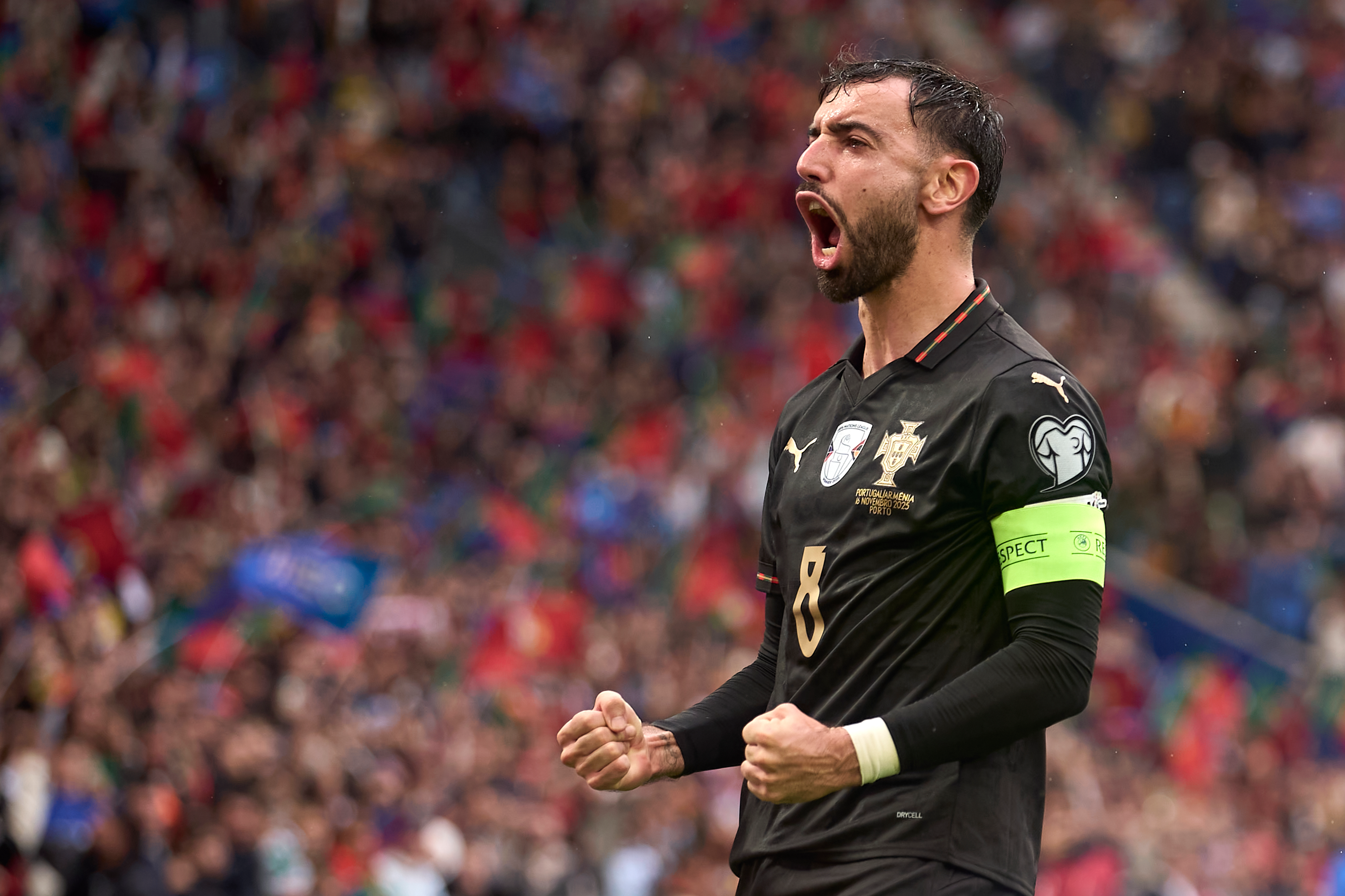 Portugal hat-trick: Fernandes sends message to Amorim