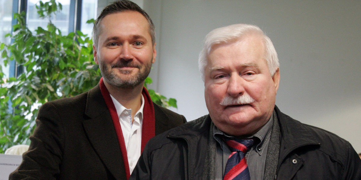 Lech i Jarosław Wałęsa