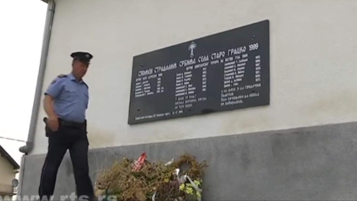 Staro Gacko, ploča žeteocima
