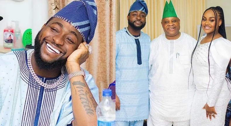 Assurance secured  Davido and Chioma spotted wearing  wedding rings