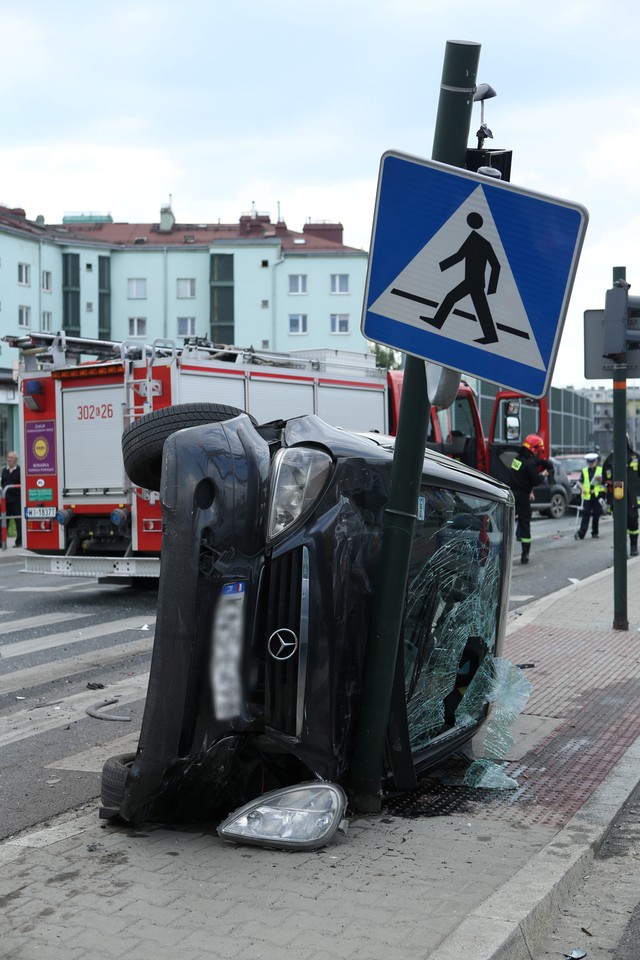 Potężny karambol w Krakowie