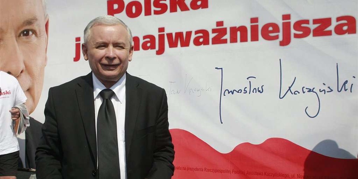 Jutro Kaczyński leci do Londynu