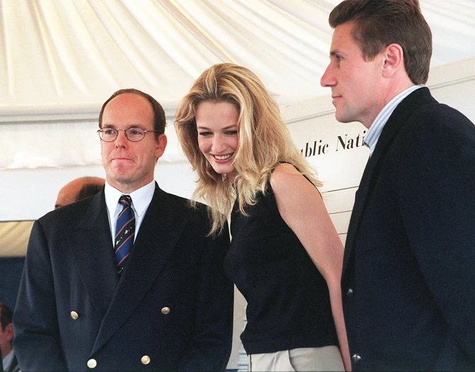 Karen Mulder i princ Albert od Monaka