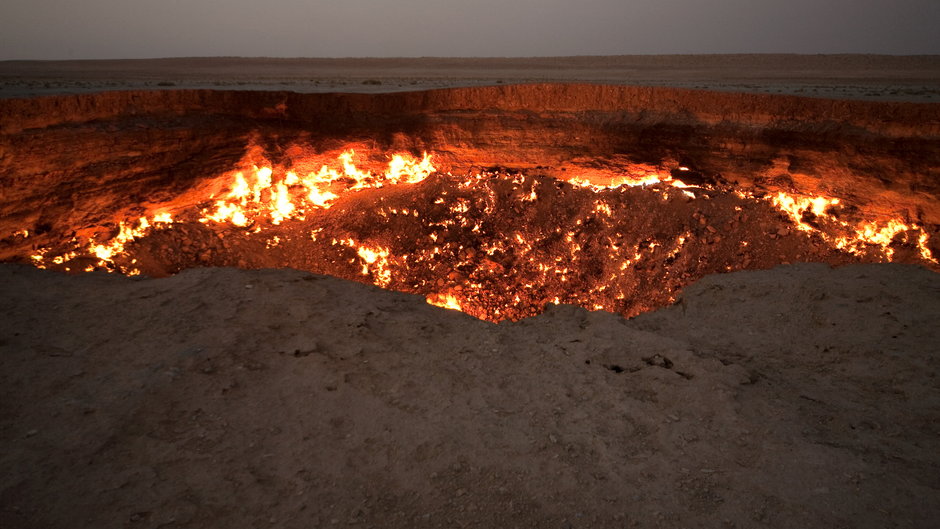 "Wrota piekieł" w Turkmenistanie