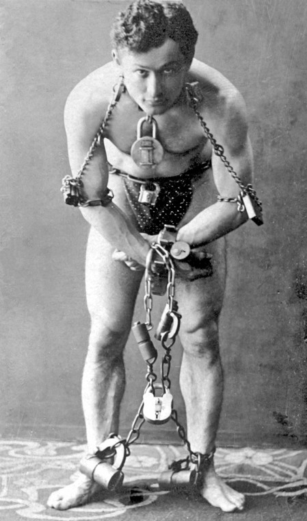 Harry Houdini w 1899 r.